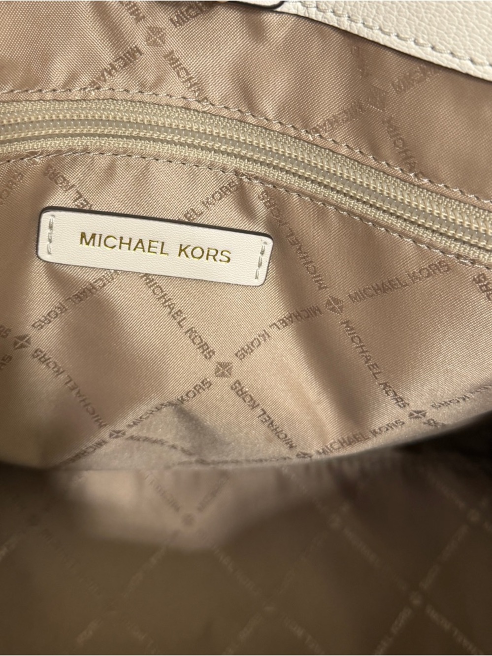 Michael Kors Medium Hamilton Leather Satchel Top-Handle with Gold Hardware - Picture 9 of 14